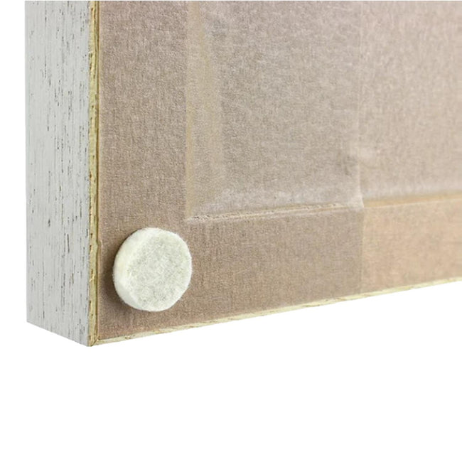 90 x Wool Felt Wall & Floor Furniture Protection Pads Picture Frame 16mm x 3.8mm