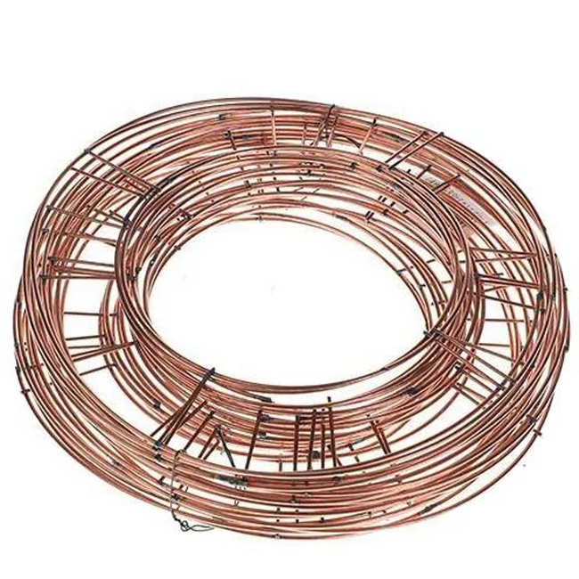 8" 20.3cm Wire Wreath Making Ring Copper (5 Pack)