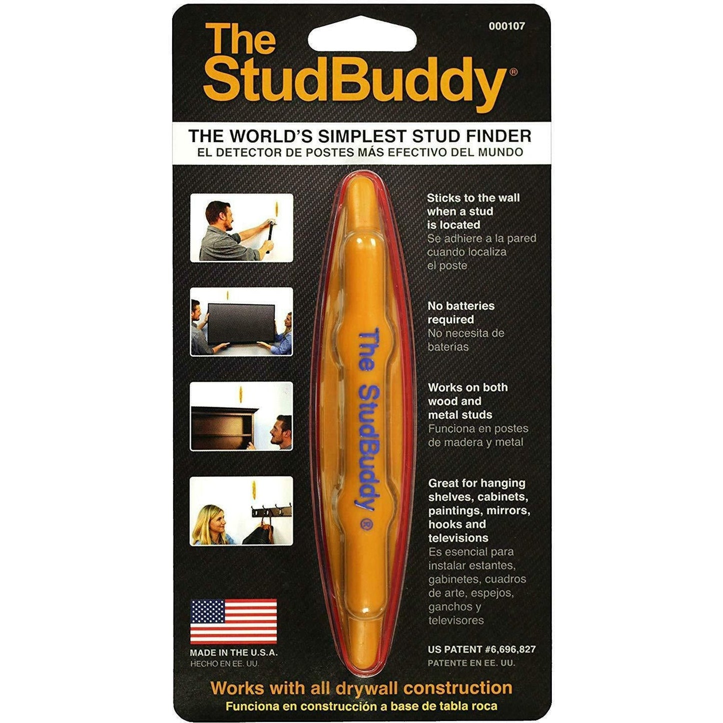 The StudBuddy Plus Magnetic Stud Finder